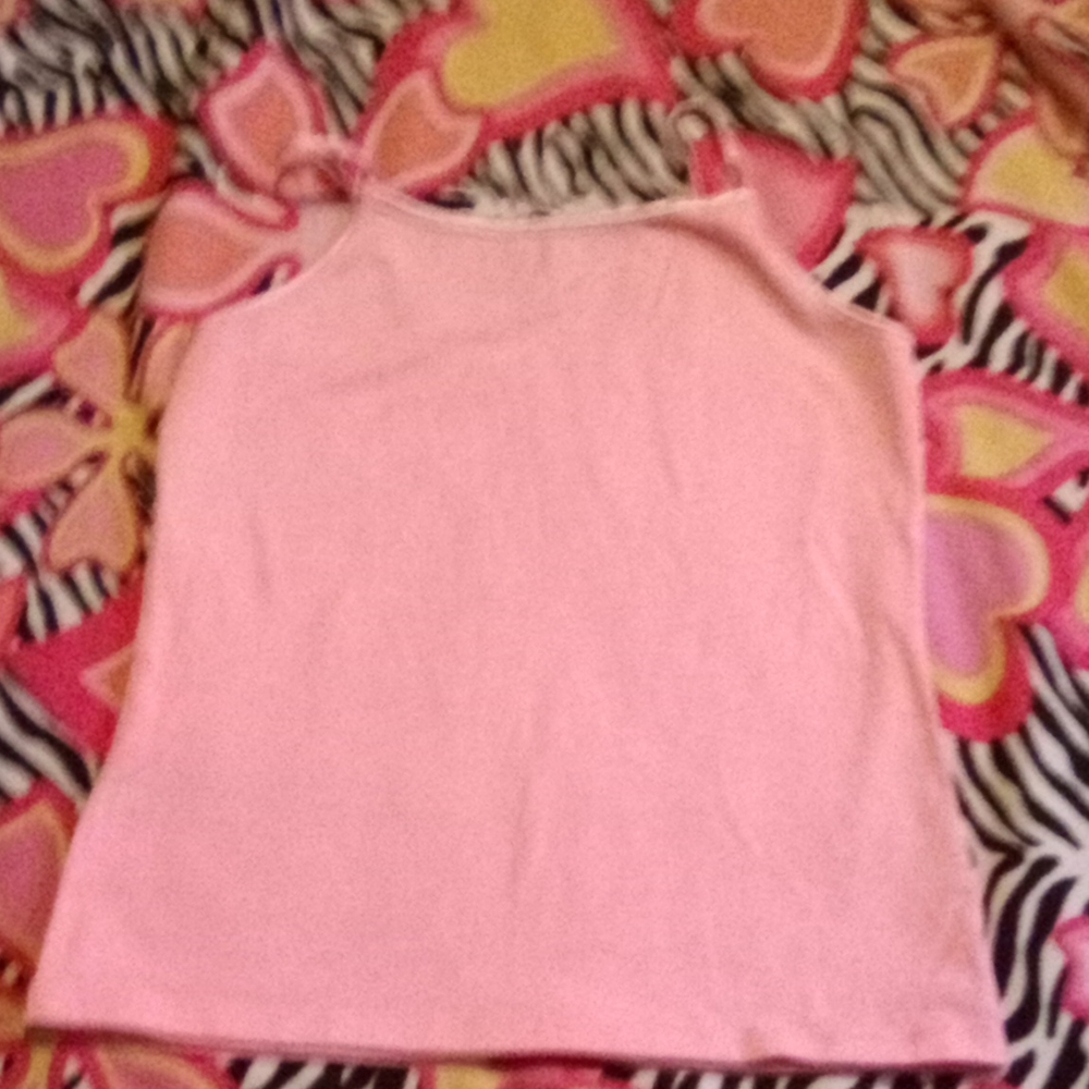 Pink tank top